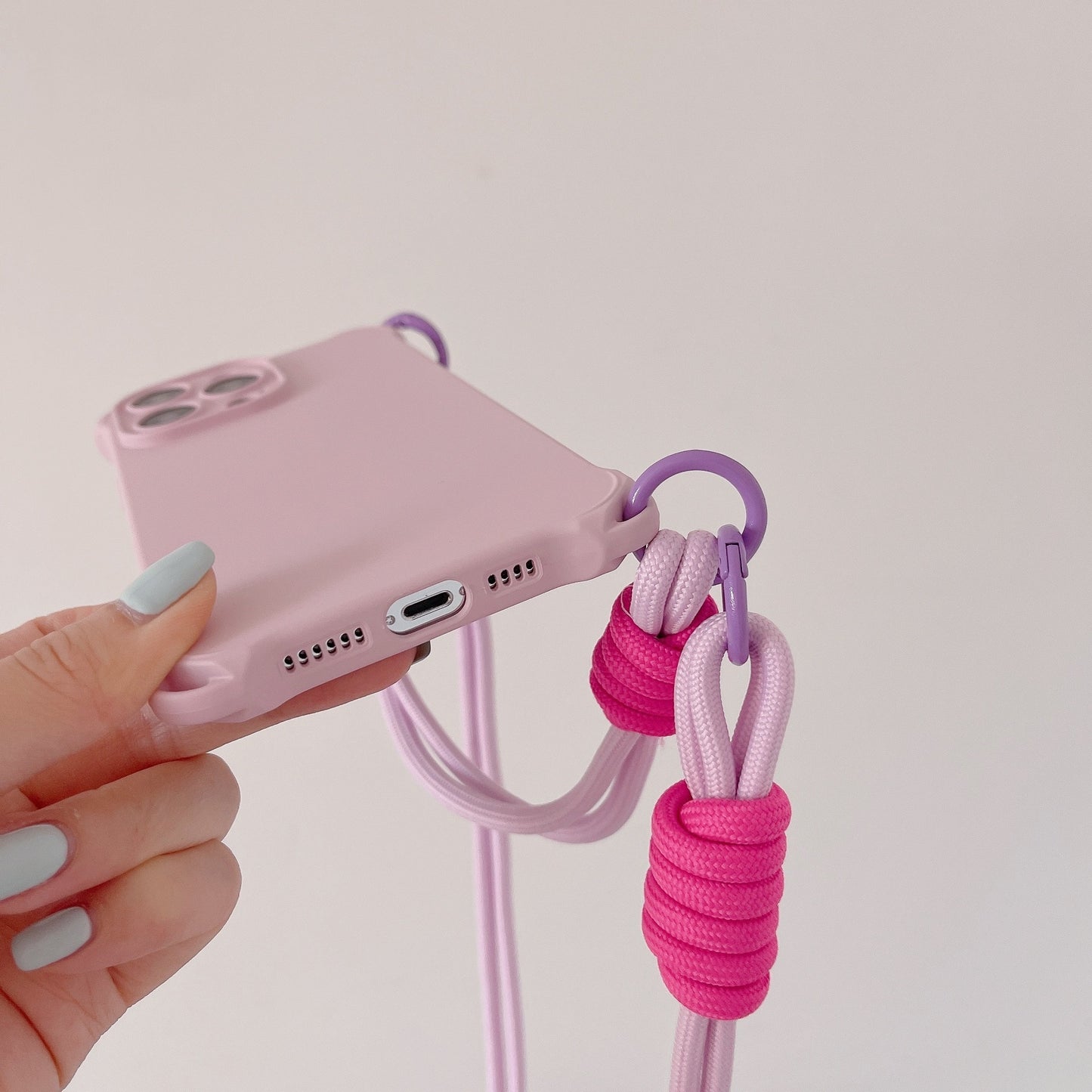 "4Ecki" - iPhone Crossbody Handyhülle