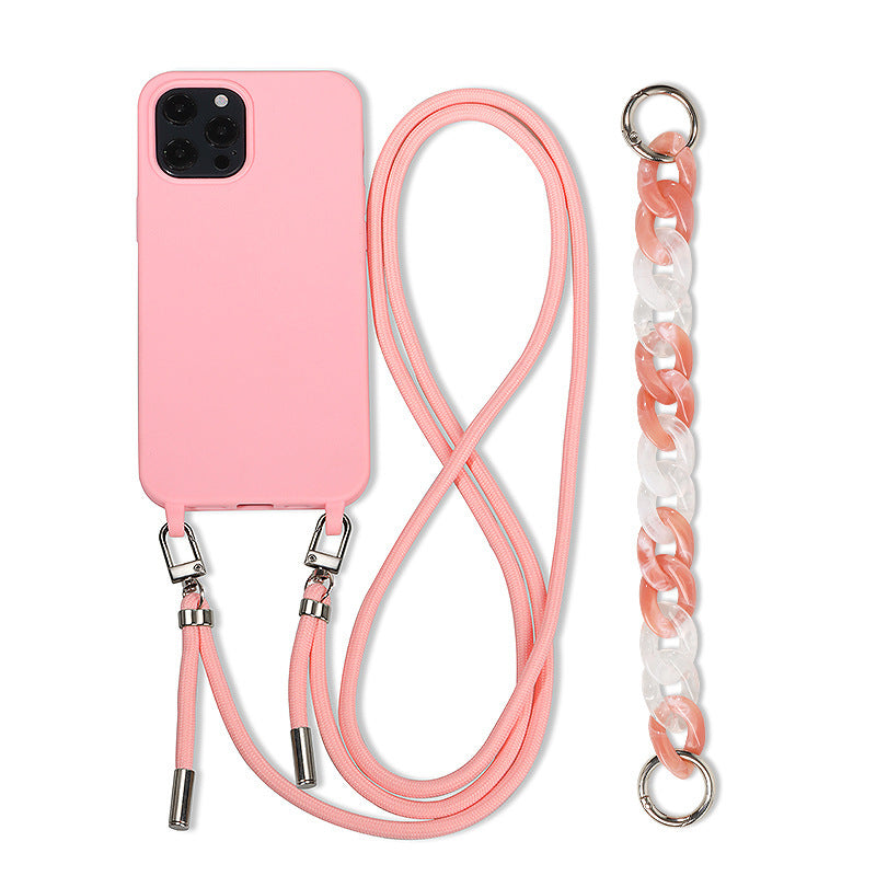 "Ava" - iPhone Crossbody Handyhülle mit Gliederkette