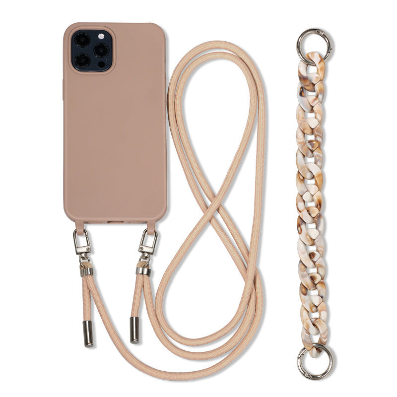 "Ava" - iPhone Crossbody Handyhülle mit Gliederkette