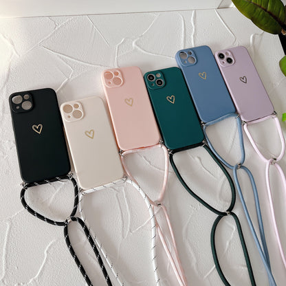 "Herzl" - iPhone Crossbody Handyhülle